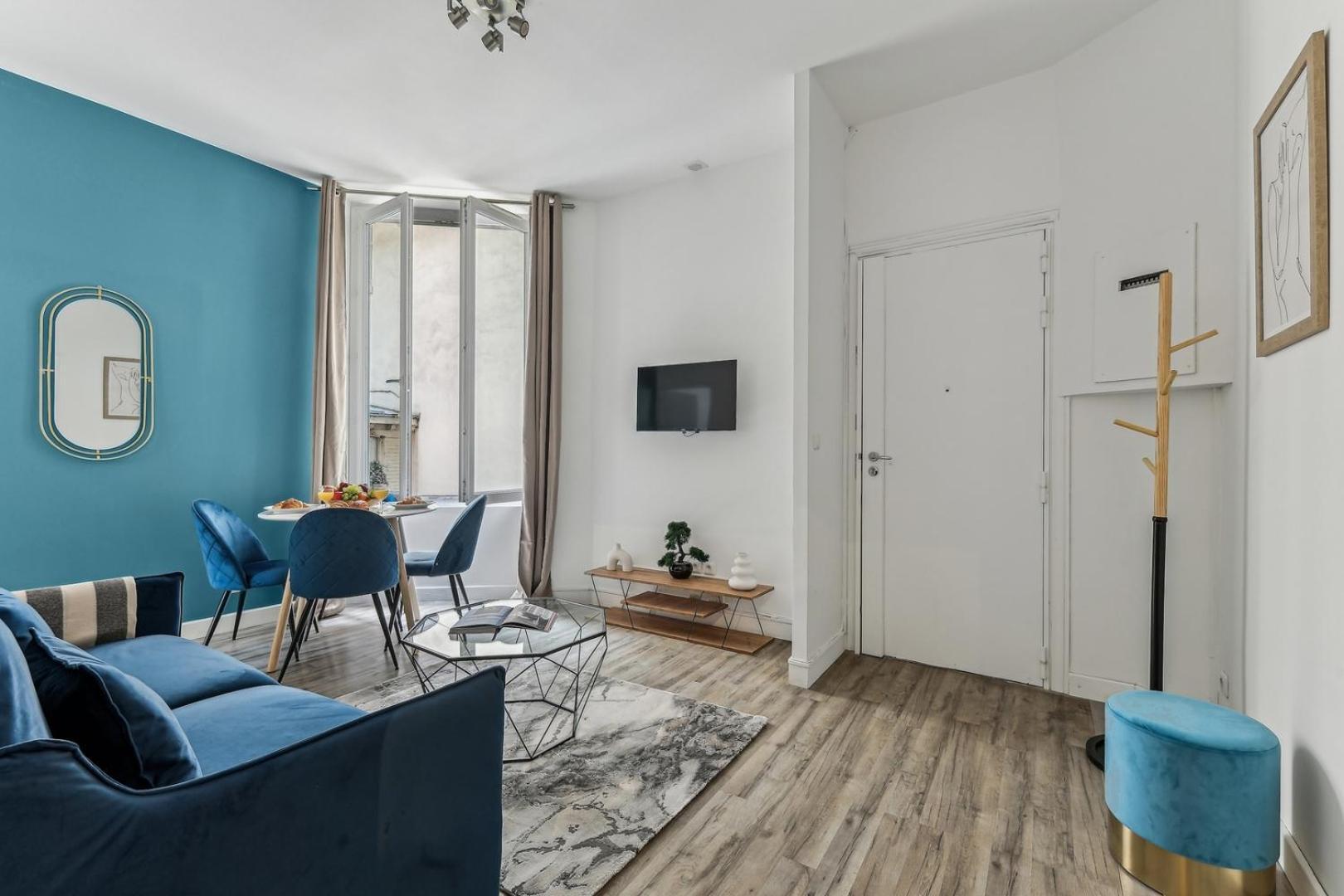 Appartement Bnbnook - Lovely 1br - Pompidou & Galerie Vivienne Parijs