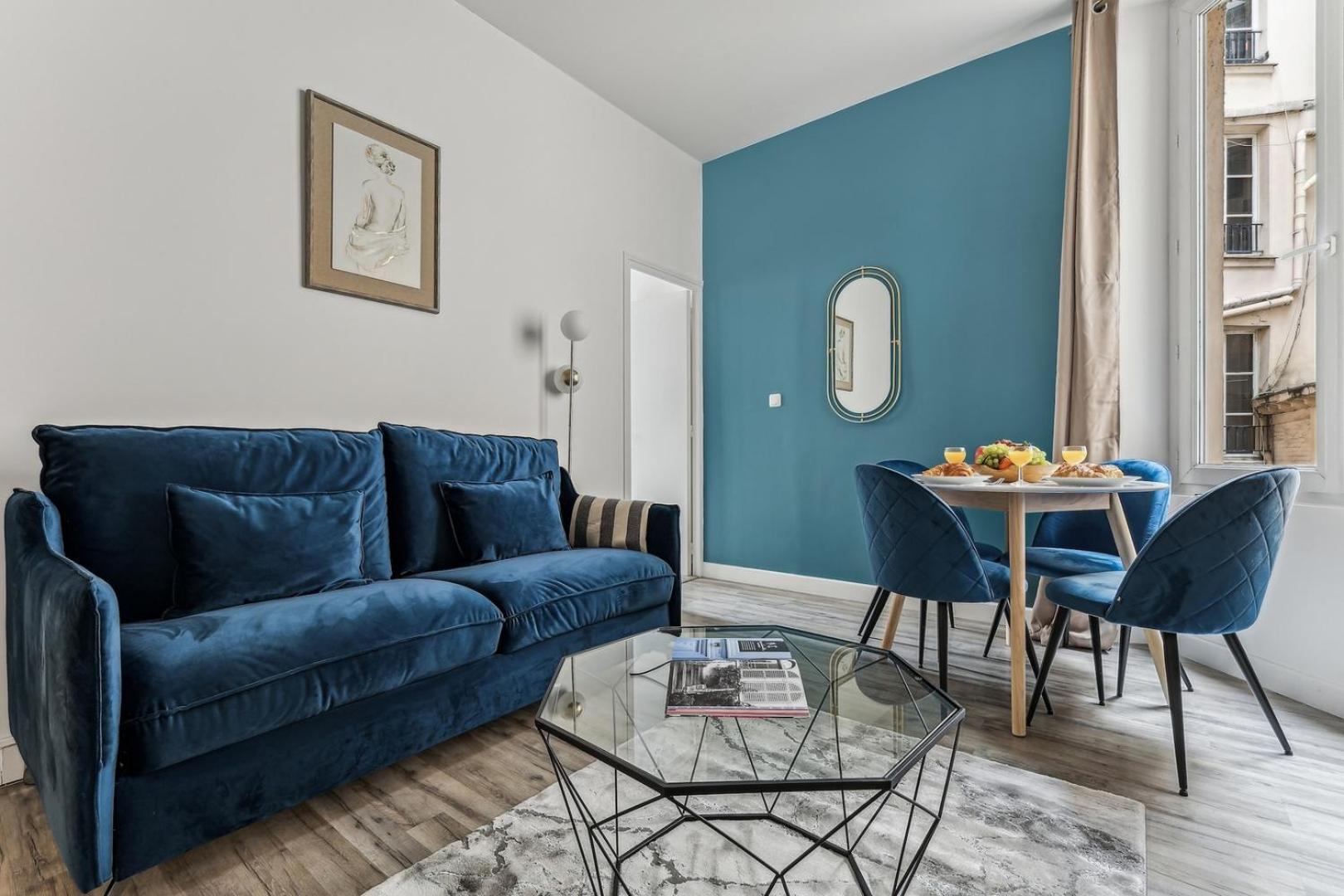 Bnbnook - Lovely 1br - Pompidou & Galerie Vivienne * Parijs